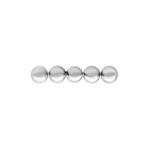 Embout Bubble Bar argenté en titane sur fond blanc