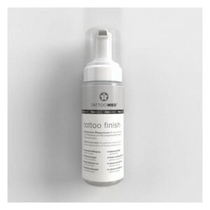 Flacon de Tattoomed Tattoo Finish sur fond blanc, 150ml