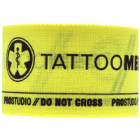 Tattoomed Studio Pro Tape jaune sur fond blanc