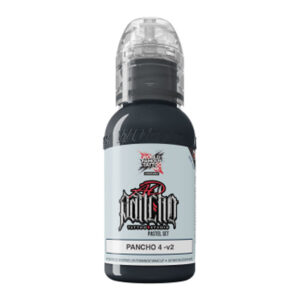 Flacon de 30 ml de World Famous Ink Limitless Pastel Grey 4 V2 sur fond blanc