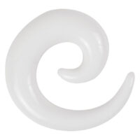 Spirale en acrylique blanc Spirale en acrylique blanc