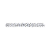 Clicker en cristal pavé argenté 6 mm Clicker en cristal pavé argenté en titane avec cristaux clairs, 6 mm