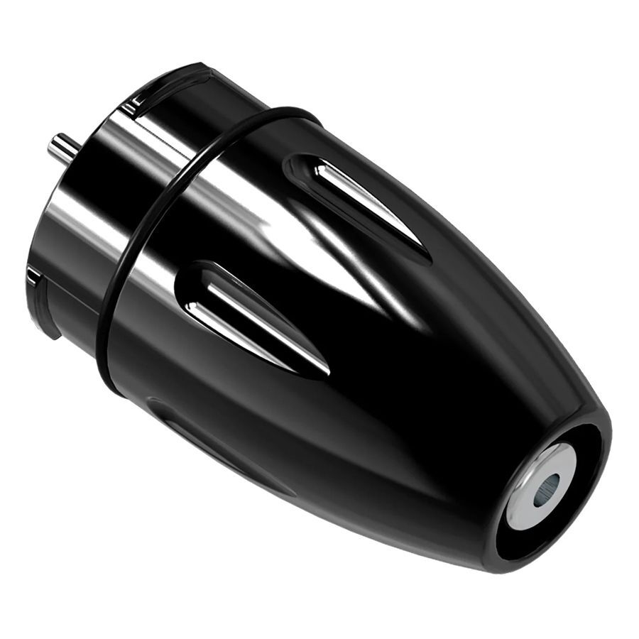 Moteur Xion noir avec boîtier Moteur Xion noir avec boîtier brillant sur fond blanc