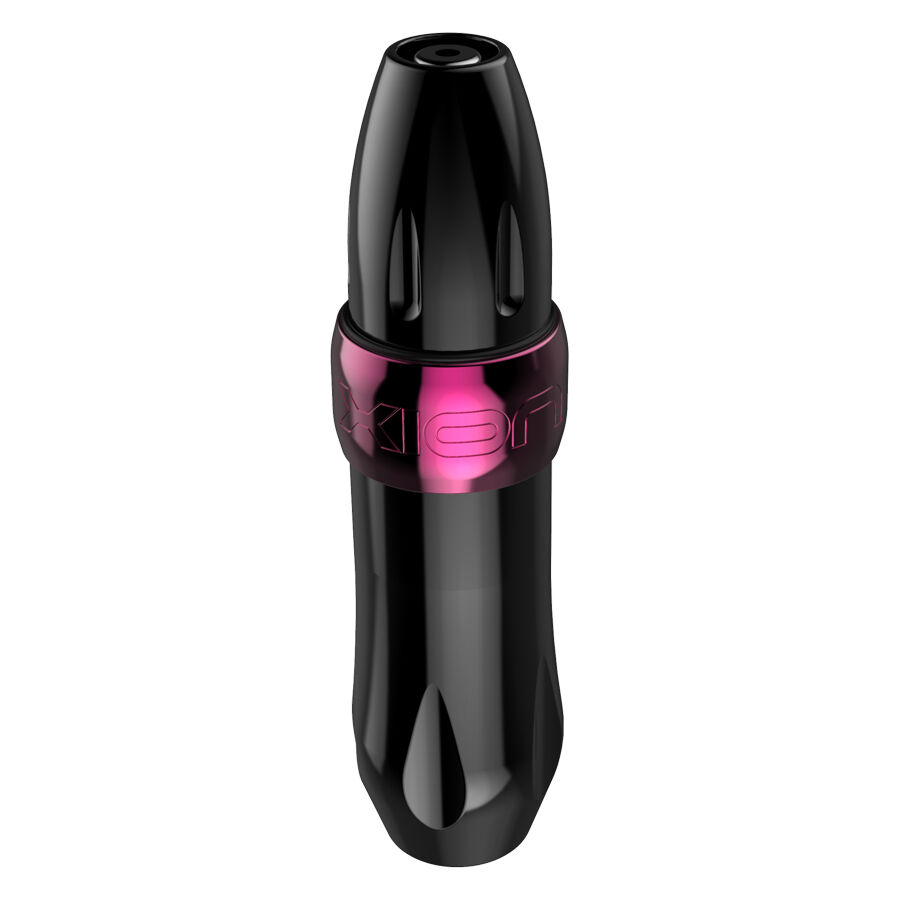 Xion Pen Bubble Gum en rose de Wildcat Machine à tatouer Xion Pen rose sur fond blanc