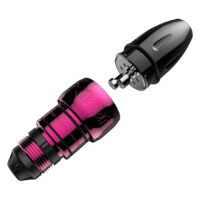 Pink Xion Pen Bubble Gum pour tatouages Xion Pen Bubble Gum rose avec des détails noirs sur fond blanc