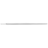Tige d'introduction droite titane 1,2mm x 38,0mm Tige d'introduction droite en titane argenté, 1,2 mm d'épaisseur, 38,0 mm de longueur, sur fond blanc