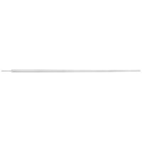 Broche conique droite 1,0 mm, 66,0 mm Broche conique droite en titane argenté, 66,0 mm de long, sur fond blanc