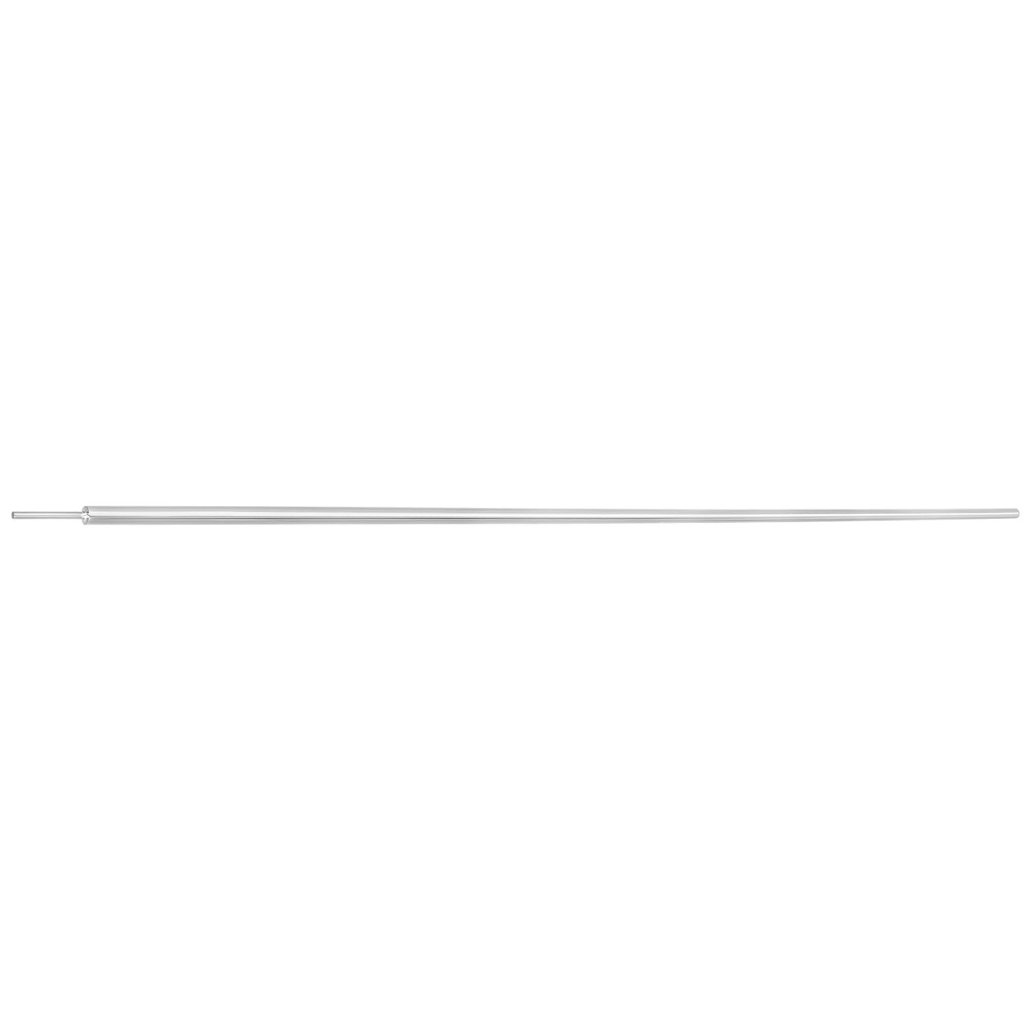 Broche conique droite 1,0 mm, 66,0 mm Broche conique droite en titane argenté, 66,0 mm de long, sur fond blanc